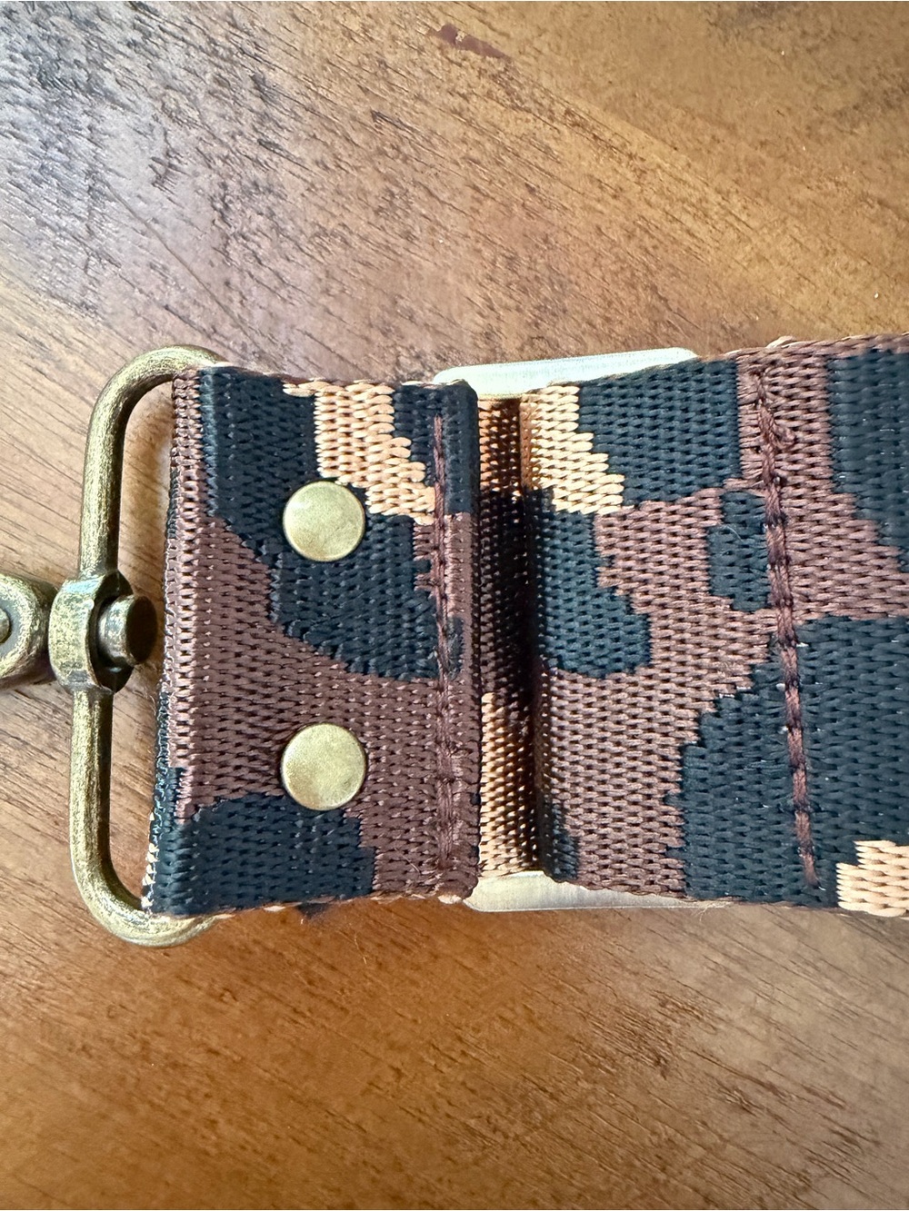 Parker Thatch: Adjustable Crossbody Strap - Leopard Chocolate EUC! - Picture 4 of 5